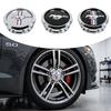 4 Stück 68mm Auto Radnabenkappen Abzeichen Auto Reifen Radkappe Zubehör für Ford Mustang Focus Fiesta Mondeo Kuga Ranger Shelby