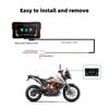 5 Inch Motorcycle DVR GPS Navigation Display Screen Portable Digital Dashboard Moto Wireless CarPlay & Android Auto Smart Box for Motorbike