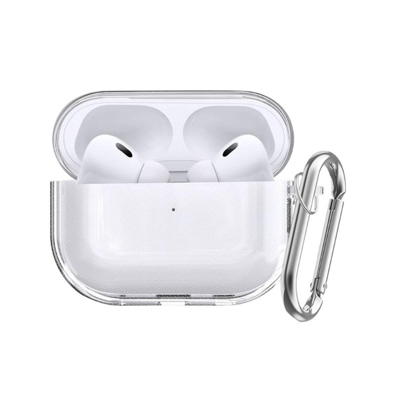 Funda de Silicona Suave para Auriculares Carcasa de TPU Protectora a Prueba de Polvo Resistente al Agua Funda Protectora Manga de Prevención de Daños