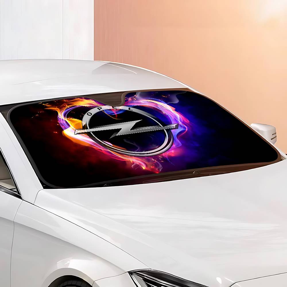 Opel LOGO Stylish And Trendy Windshield Sunshade, Car Windshield Cover, Car Sunshade Curtain, Car Sun Protection Cover