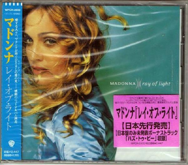 

CD MADONNA - Ray Of Light WPCR2000 Maverick 1998 Япония Поп