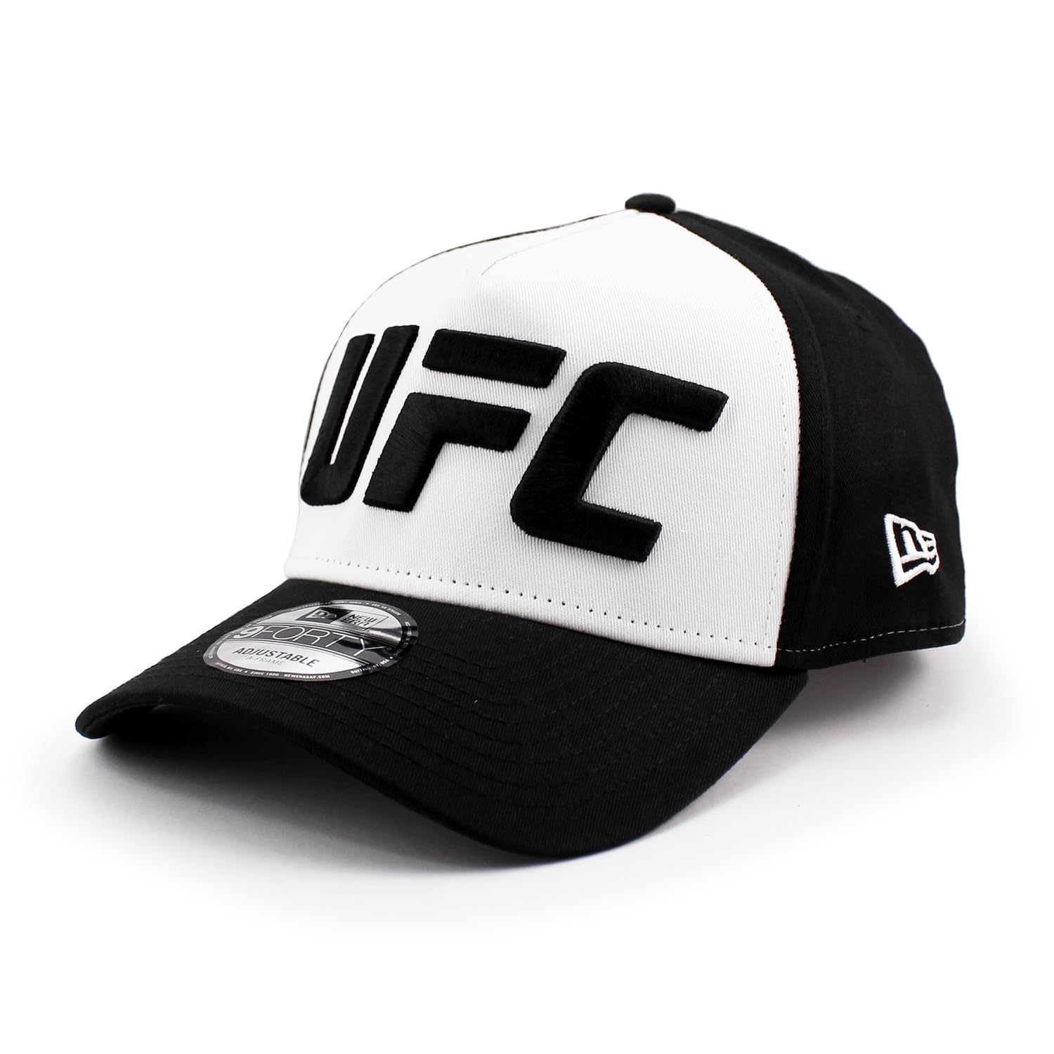 

Кепка Snapback New Era 9FORTY в сотрудничестве с Available in white и Регулируемый размер для мужчин и UFC. черный. женщины. [Использовал] чёрный