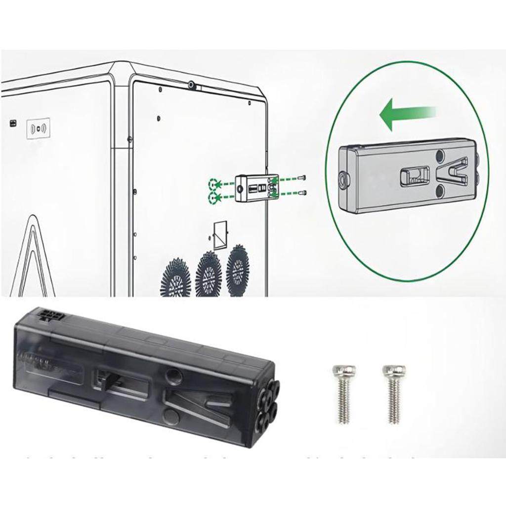 Filamentpuffer passend für Plus 3D-Drucker Unterstützung für CFS-System Mehrfarben-Druckmaterialpuffer
