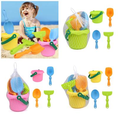Beach Toy Summer Beach Play Set for Kids Water and Sand Toy Bucket Set for Outdoor Fun Bucket and Tool