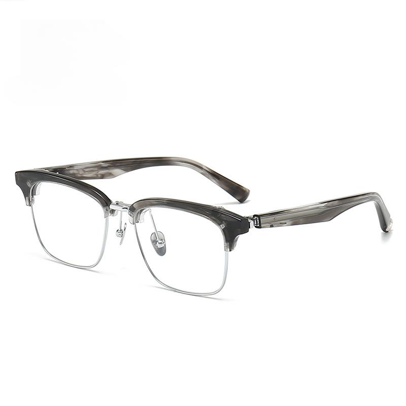 999 M-97 Flip up Clip Eyeglasses Handmade in Japan Acetate Titanium Classical Optical Prescription Personalized Glasses