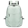 Solid Color Men Backpack Large Capacity Multifunctional Student School Bag Lightweight Laptop Bag Oxford Cloth Backpack Hiking