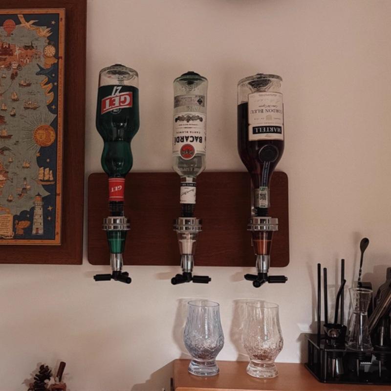 Wall-Mounted Multi-Head Wine Dispenser with 25ml/30ml/35ml/45ml Options