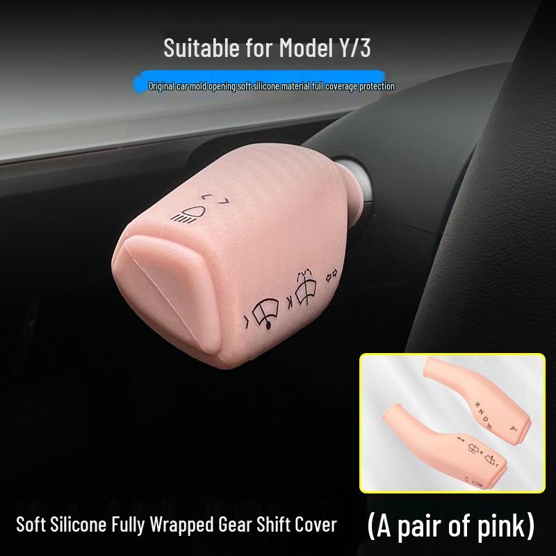 Tesla Model 3/Y Cup Holder Charger & Gear Shift Silicone Cover