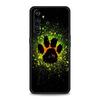 Soft TPU Case For Realme C67 C63 C55 C53 C25 C21 10 11 12 13 GT 2 3 5 Pro Plus 5G Shockproof Phone Cover Dog Footprint Paw Cute