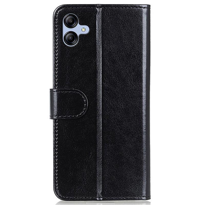 For Samsung Galaxy A05 4G Case Leather Phone Cover Wallet Crazy Horse Texture Stand Shell