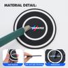 For BMW 2Pcs Car Coaster Silicone Mug Drinking Mug Non-Slip Pad Accessories 1 2 3 5 7 Series X1 X2 X3 X4 X5 X6 G20 G30 G11 G12