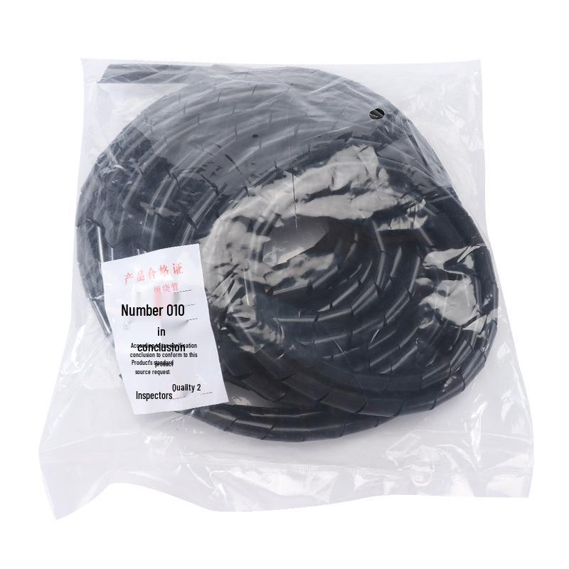 Spiralschlauch PE Drahtschutzband - Kabelmanagement-Organizer für 4/6/8 Drähte