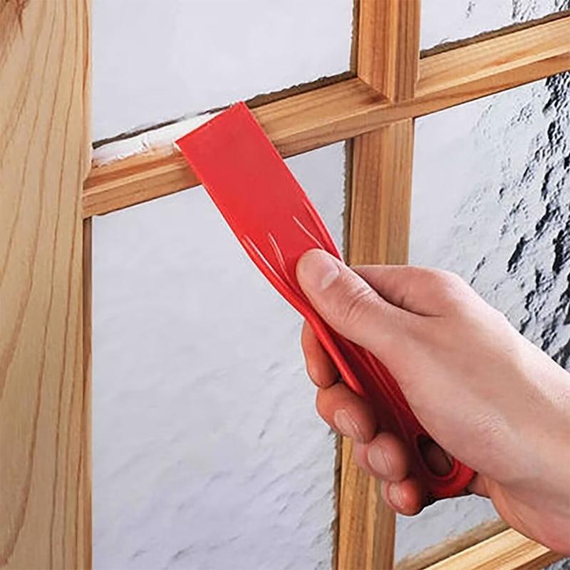 3Piece All Plastic Spackling Putty Scraper Spatula Kit Suitable For DIYer Enthusiasts&Construction Professional Painters