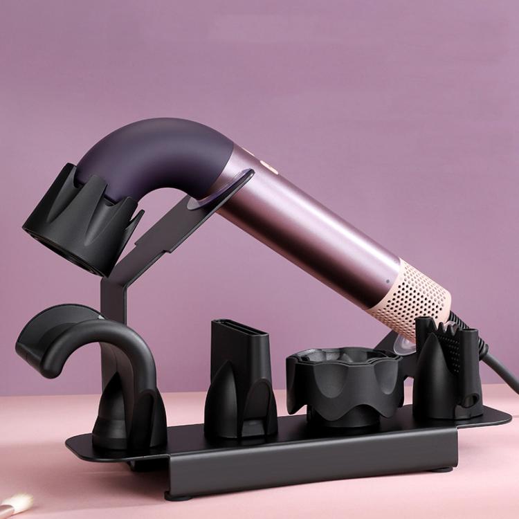 

Для фенов Dyson серии HD17/HD18 Стойка Настольная полка для хранения Вмещает 5 насадок чёрный
