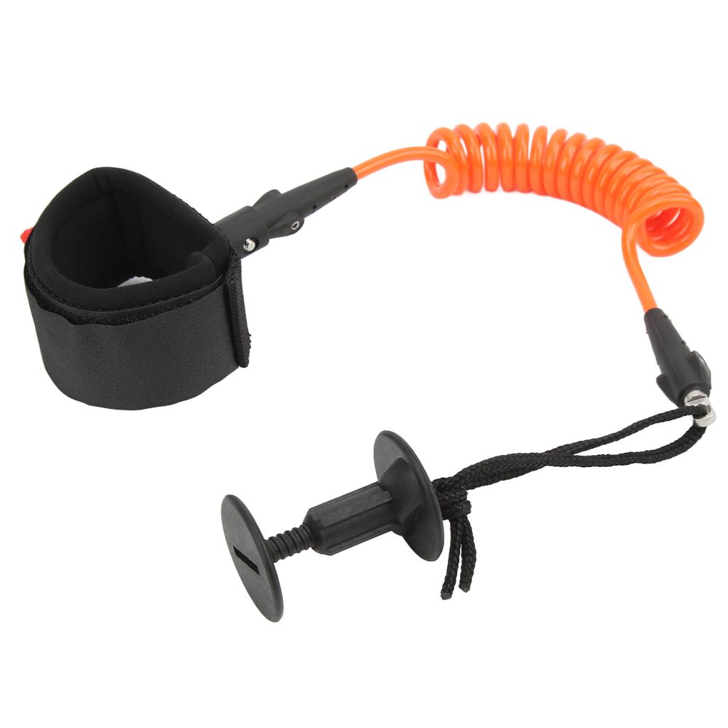 5,5 mm 4 Fuß Paddle Board Handgelenkschlaufe Elastische TPU Handgelenk Surf Leash Stand Up Paddle Leash für