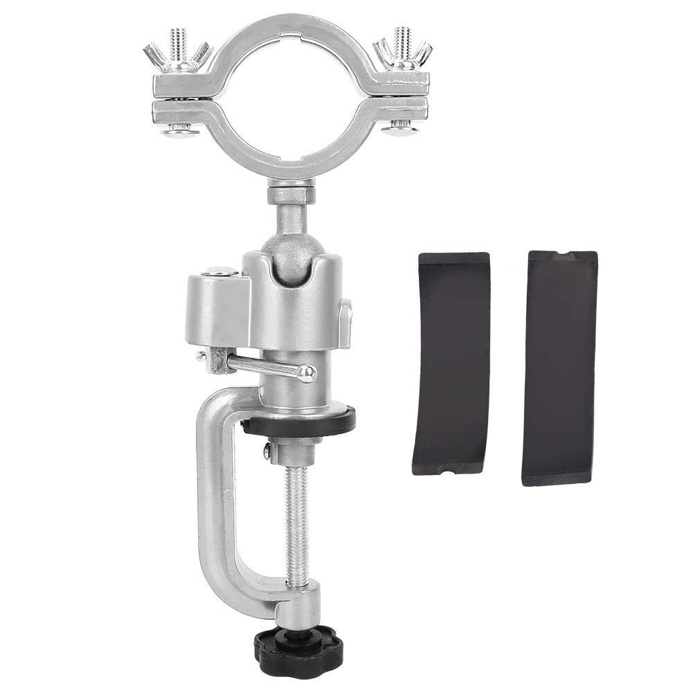 

Drill Bracket Rotating Electric Drill Stand Grinder Holder Bracket Bench Clamp Clamp, 360°