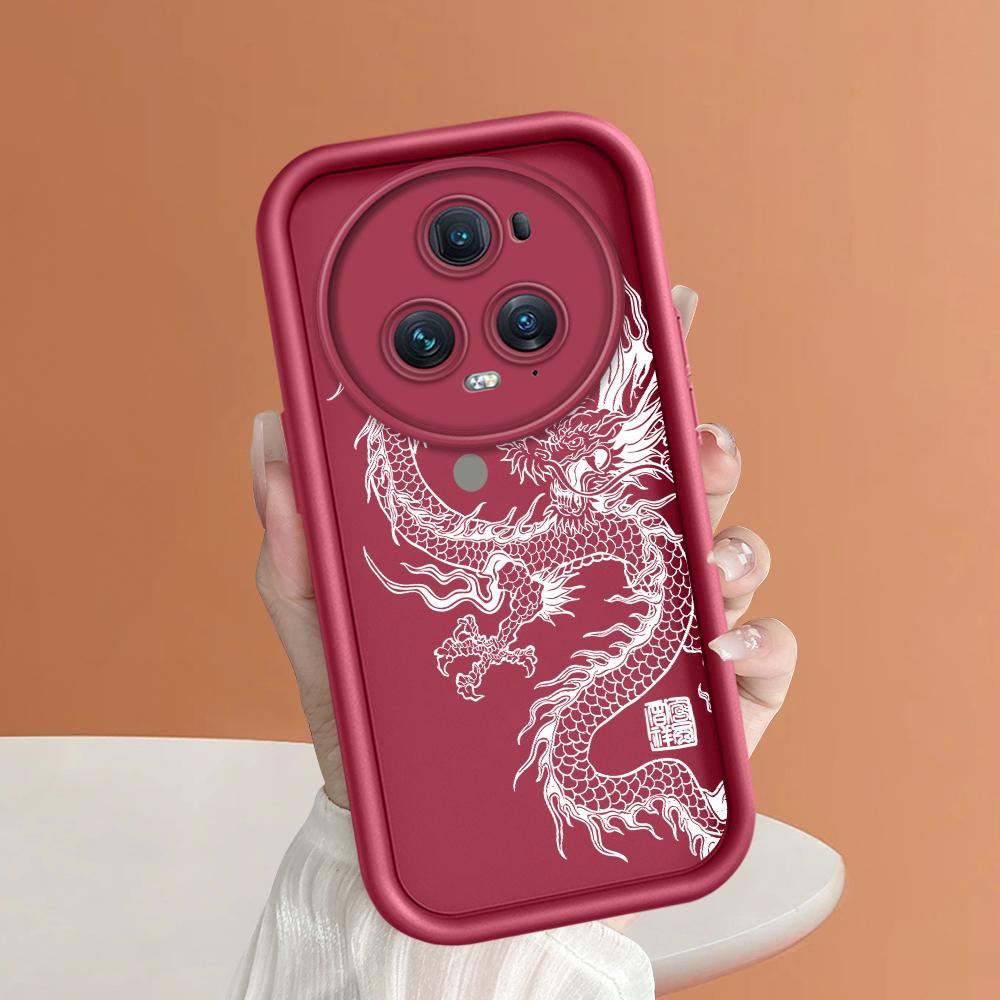 Soft Silicone Square Ladder Printing Pattern Phone Casing Full Cover Camera Shockproof Protection Rubber Case for Huawei Honor