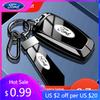 Car Sticker 2025 Hot New Car Key Case Fob Cover for Ford Fusion Mustang Kuga Ecosport Explorer F-150 F-250 F-350 F-450 F-550 Rap