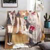 Alya Hides Her Feelings In Russian Throw Lightweight 240g Flannel Blanket Soft Skin-friendly for Summer Cooling