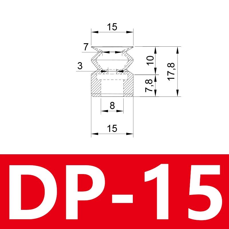 10 Stück/Los Saugfuß für Saugroboter Doppellagig DP-6 DP-8 DP-10 DP-12 DP-15 DP-18 DP-20 DP-25 DP-30 DP-35 DP-40