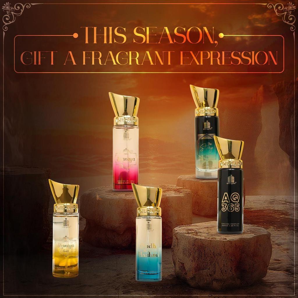 Adilqadri Luxury Perfume Gift Set for Men & Women | 5 X 20ML