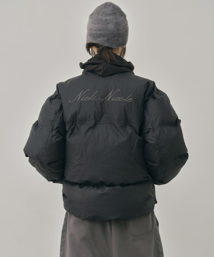 Nick&Nicole Embrodidered Puffer Padding_Black