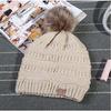 Cozy Knit Acrylic Beanie Hat With Grid Pattern For Men And Women Winter Spring Autumn