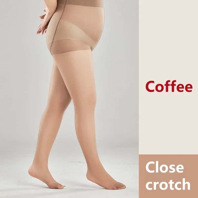 Oversize Women Black High Waist Tights Stretchy Sexy Spring Summer Casual Wear Pantyhose Plus Size
