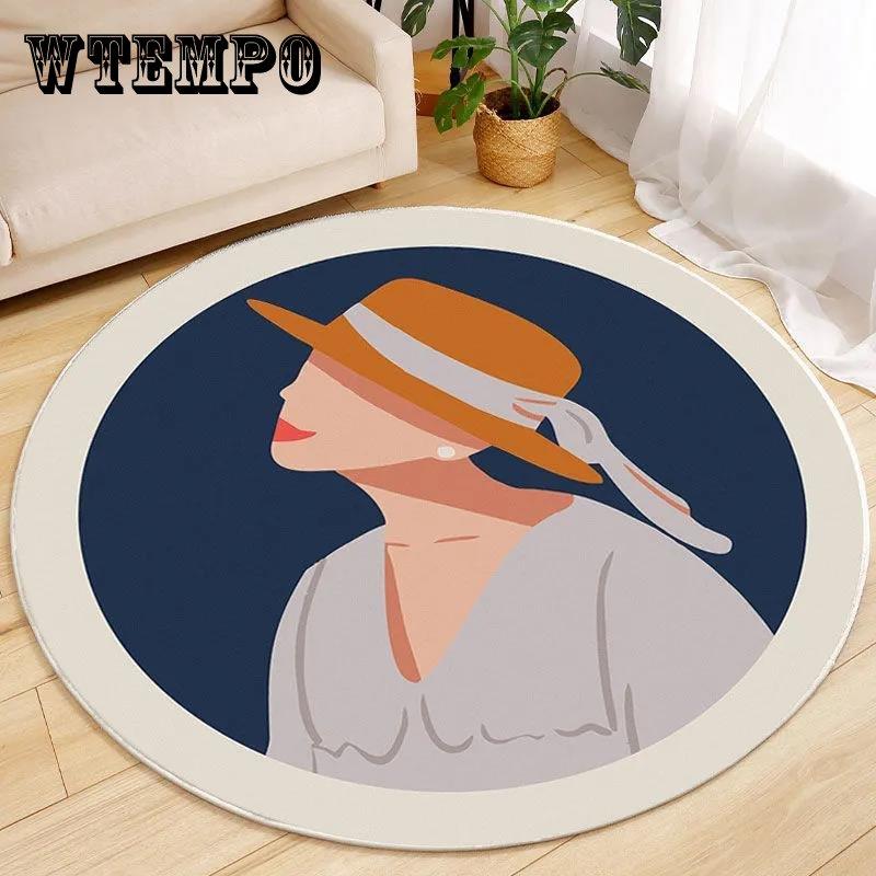 Tappeto Rotondo 3D Gaming Gamer – 140 Cm – Play Game – Per Sedia Computer, Salotto, Camera Da Letto, Zerbino Divano – Antiscivolo
