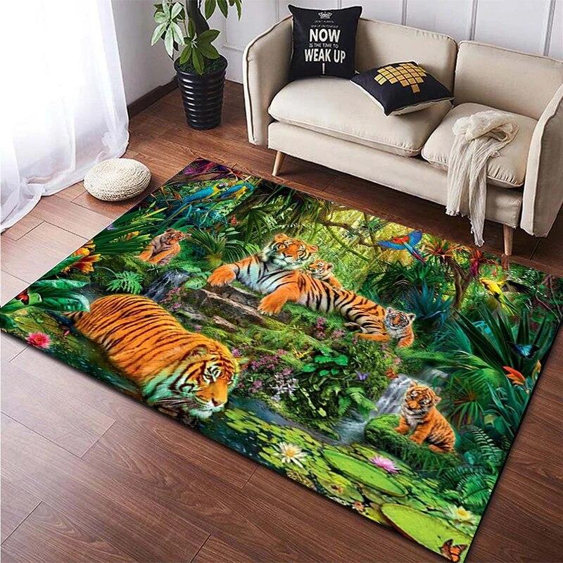 Animals Fashion Custom Carpet Yoga Mat Home Decoration Camping Mat Kitchen Mat for Washroom Floor Mat Decoracion Area Rug