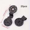 Sunshade Net Clips - Circular Removable Clips with Adjustable Knob, Multi-Hole Design for Secure Fastening, Durable Weather-Resistant Clips