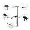 360 Degree Rotating Holder Transducer Bracket Fish Finder Mount Aluminum Transducer Mount Bracket Quick Removal