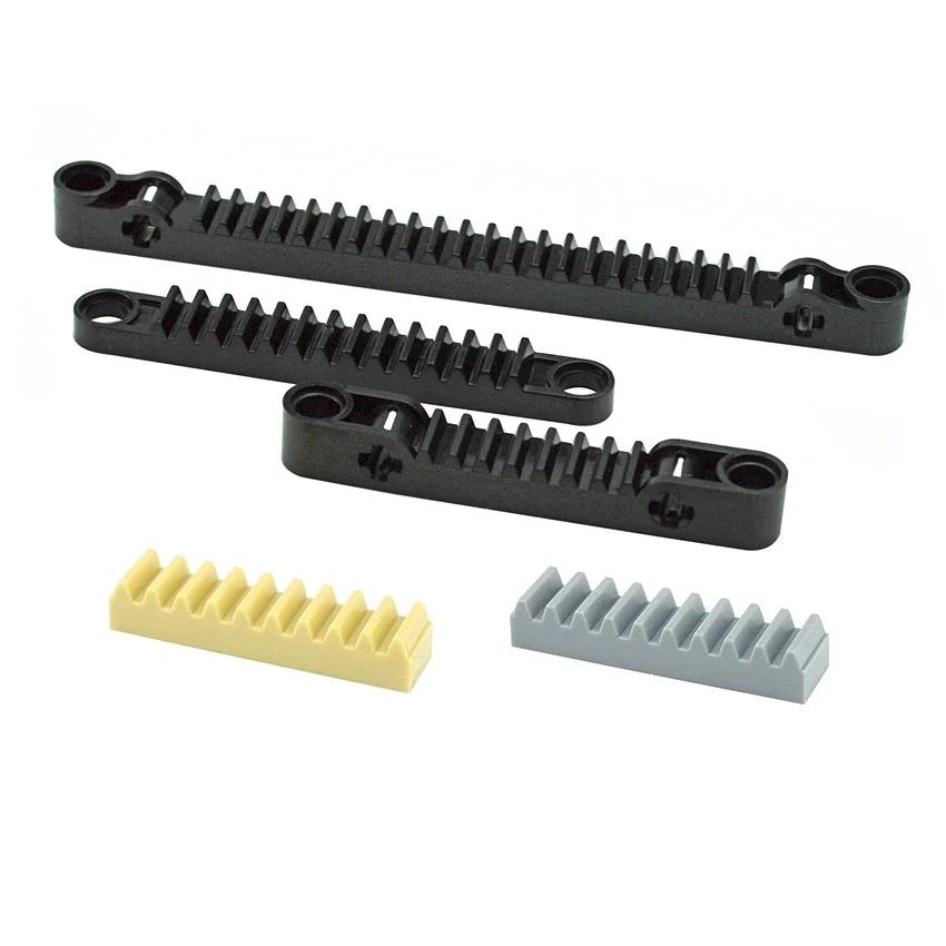 MOC Technical Gear Rack Set for DIY Train Car and Crane Models Fits 6630 3743 64781