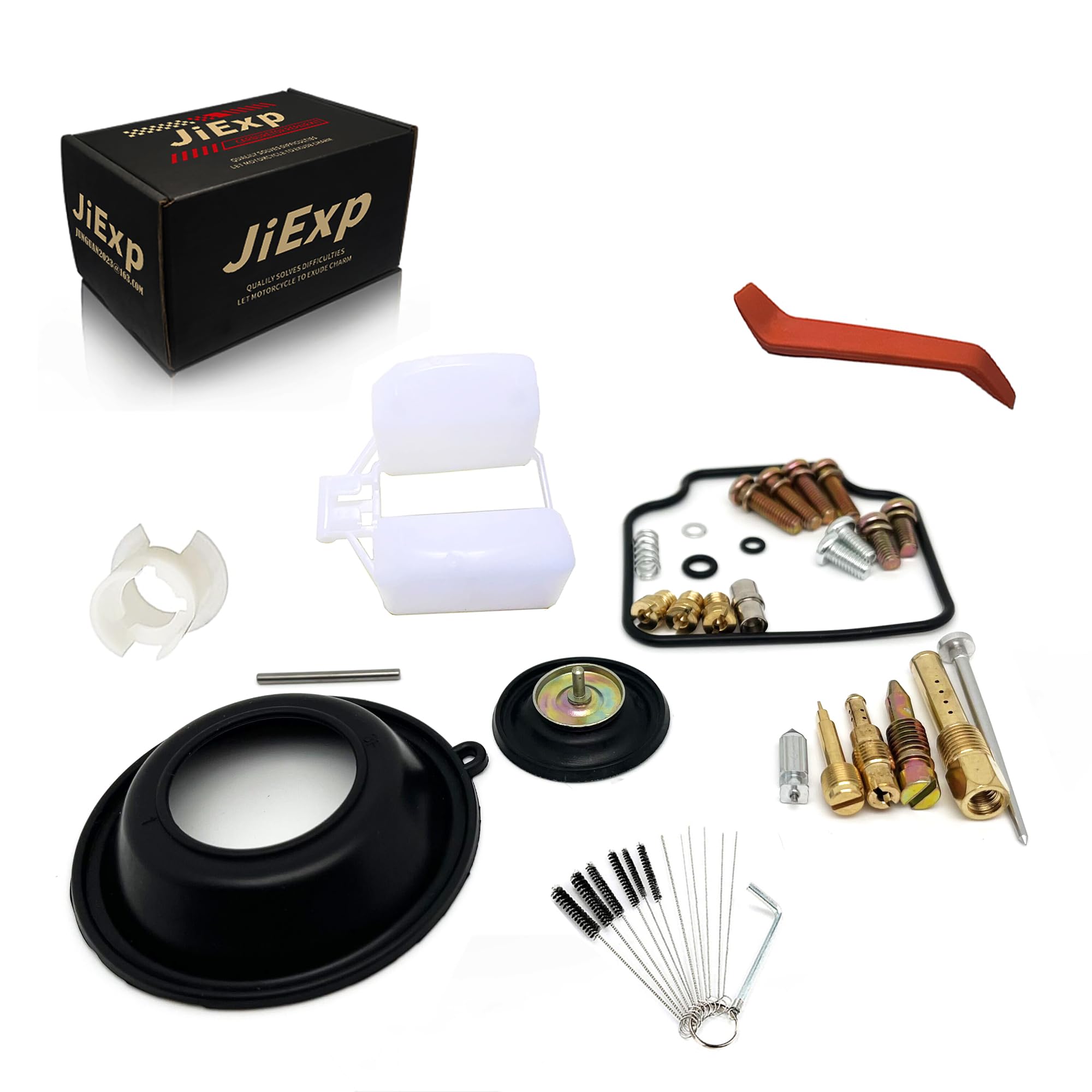 

[JiExp] HMHonda FTR223/SL230 Single Cylinder Motorcycle Carburetor Repair Kit with Vacuum Diaphragm and Jet
