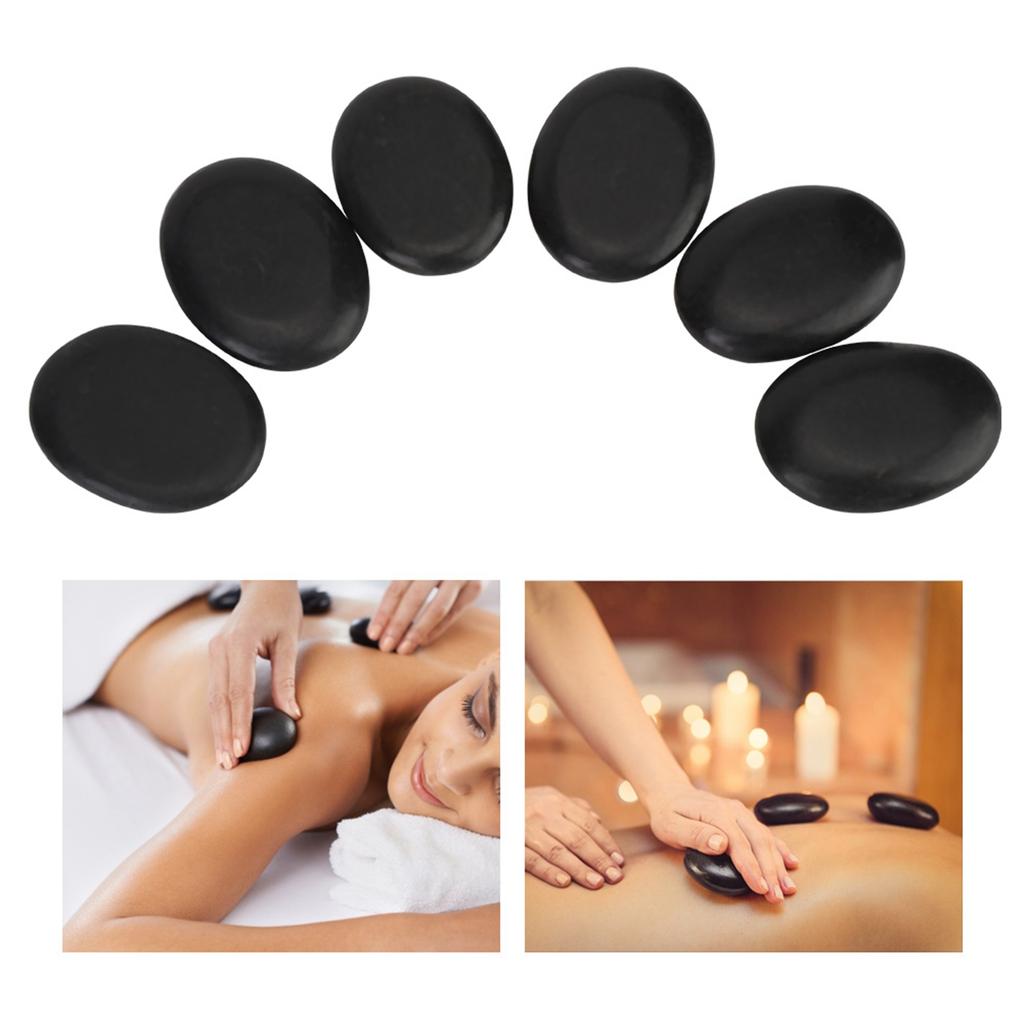 Natural Hot SPA Energy Massage Basalt Stone Body Therapy Health Care Tool