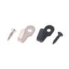 10Pcs/Set Mini Stainless Steel J-Shaped Hook With Screw Items Key Rack Wall Mounted Punching Hook Bathroom Kitchen Hardware