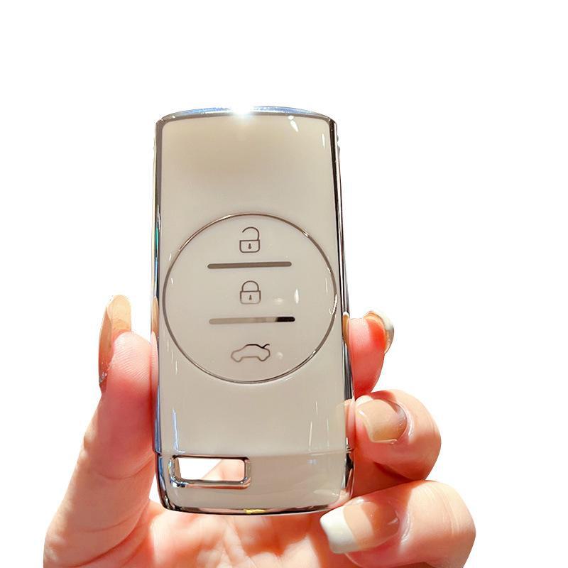 Chery Xingtu TX Tiggo 7 Key Cover for 21 Models - High-End Shell with Buckle for Zhuifeng Lingyun Lanyue LX, 3X and 5X Cars.