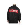 Jordan Paris Saint-Germain Flight Suit Jacket with Stand Collar and Fitted Design Men Outerwear Black BQ8370-011