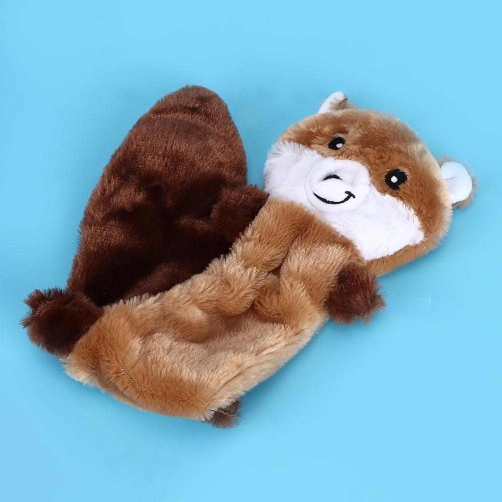 1 pcs Colorful Animal Shape Plush Dog Chew Bite Toy Pet Dogs Puppy Interactive Training Toys