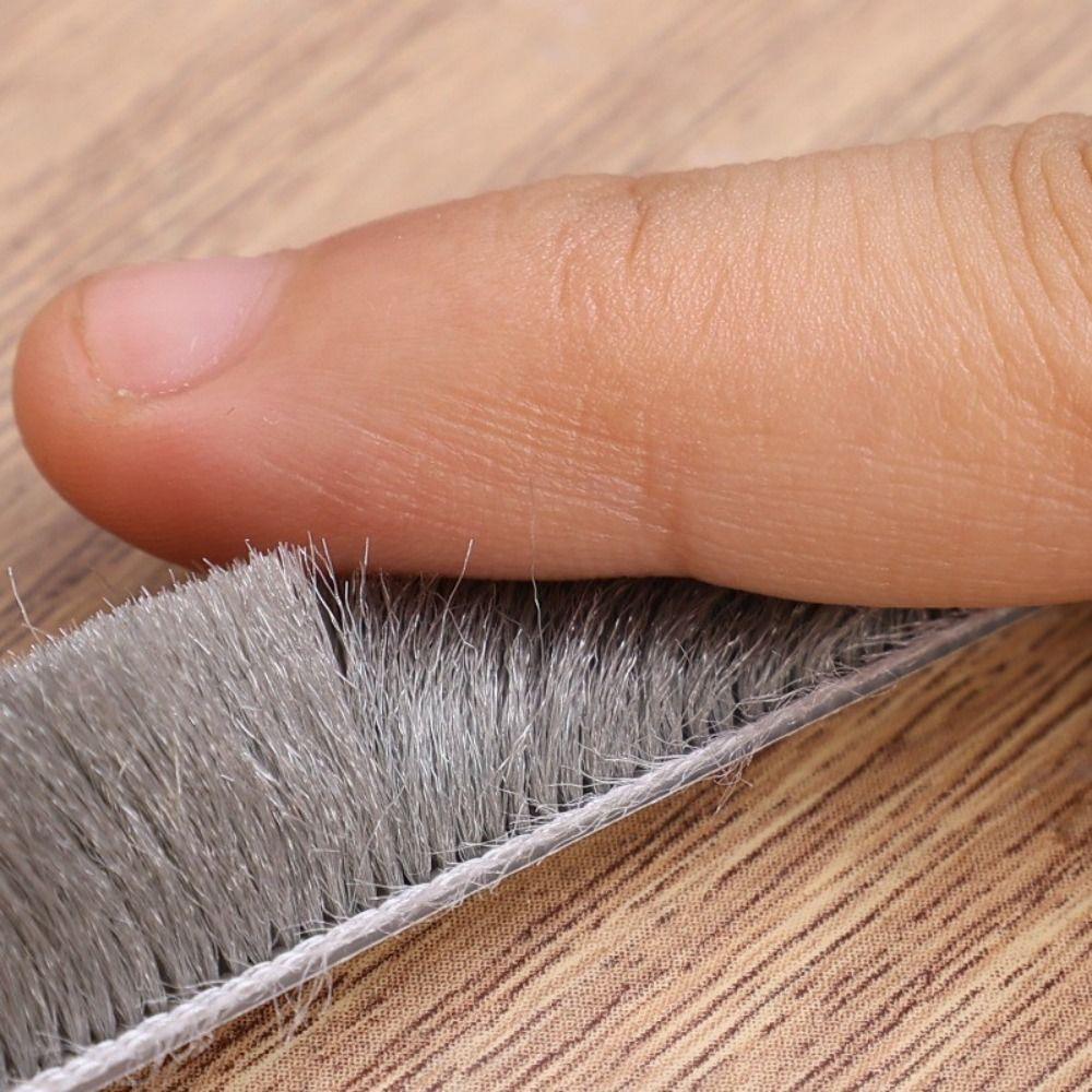 1M Length Adjustable Door Bottom Sealing Strip Self Adhesive Gap Soundproof Tape