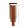 Hand Woven Macrame Tapestry Wall Hanging Braided Art for Interior Wall Decoration and Modern Home Textile Spaces