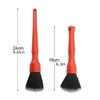 2 cepillos suaves para barrer el polvo del interior del coche, herramienta para lavar el coche, cepillo para el polvo del coche, cepillo de limpieza Trend
