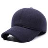 Winter Middle-Aged and Elderly Men's Cold-Proof Baseball Cap Velvet Thick Cap Ear Protection Warm Cotton Cap