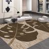 Modern Luxury Living Room Carpet - Full Coverage Stain Resistant Easy Clean Sofa Coffee Table Mat Anti-Slip Bedroom Floor Decor