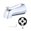 2025+ Bathtub Faucet Replacement with Diverter,Easy To Install Standard Spout for 1/2inch Copper Water Tube with Install Tool