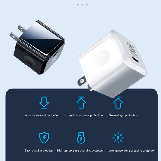 Fast Charger Portable Quick Charging Mini PD 30W Phone Charger Adapter Cellphone Accessories