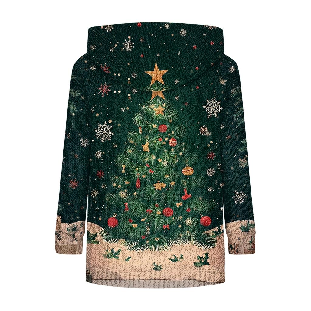 Sweatshirts For Women Knit Sweater Cute Shirt Fall Pullover Hooded Sweatshirt