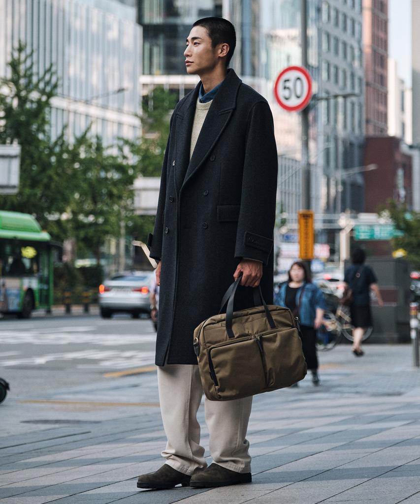 STCO Double-Breasted Wool Coat Grey (Oversized)_Sctvd73Osc
