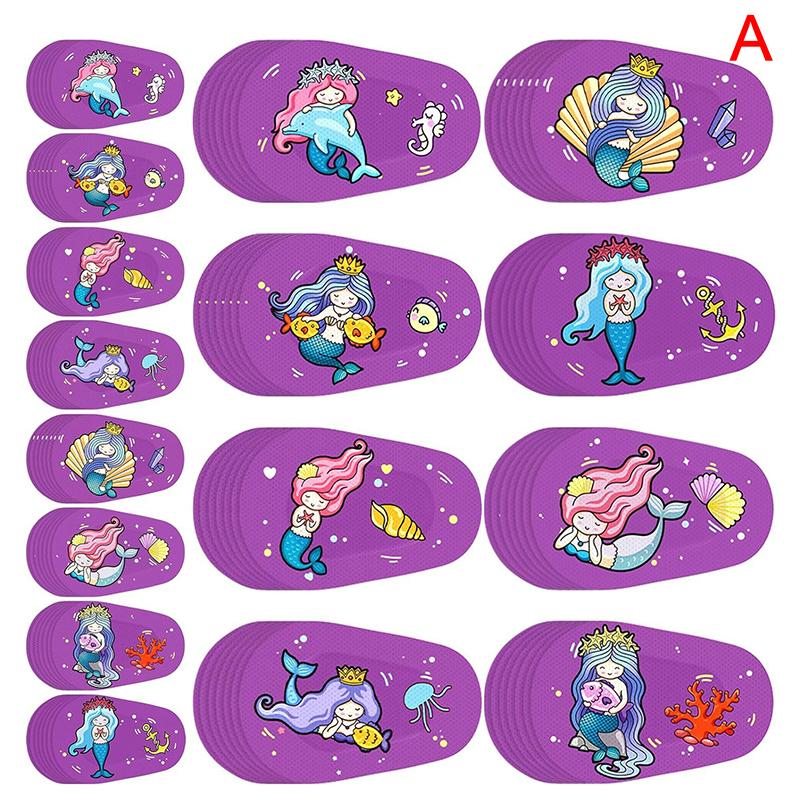 8Pcs Cute Adhesive Eye Patches Disposable Breathable Bandage Amblyopia Protect Eyesight For Kids Girls Boys