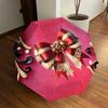 1pc Bowtie, Ribbon Automatic Folding Umbrella, 8-Rib Durable Frame, Durable Foldable Design - Elegant Gift for Commute Yy251210061